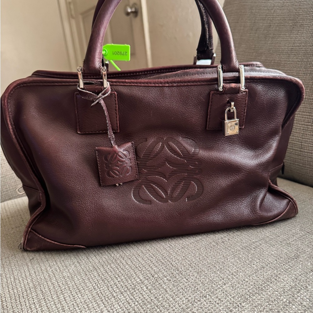 Loewe Amazona Leather Handbag